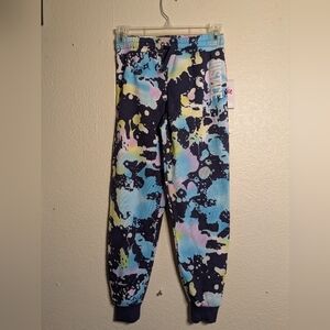 Justice Colorful Kids Jogger Pants M 10 Nwt